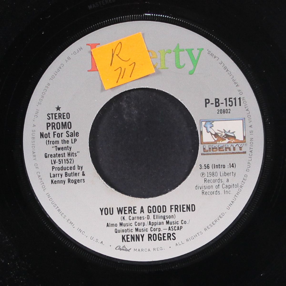 you were a good friend / same by KENNY ROGERS