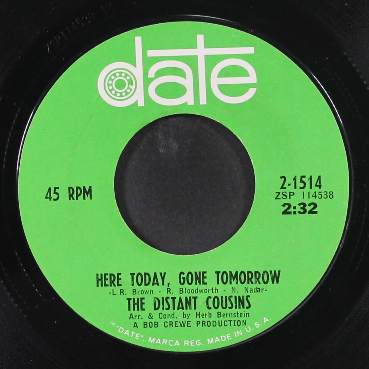 she ain't lovin' you / here today gone tomorrow by DISTANT COUSINS