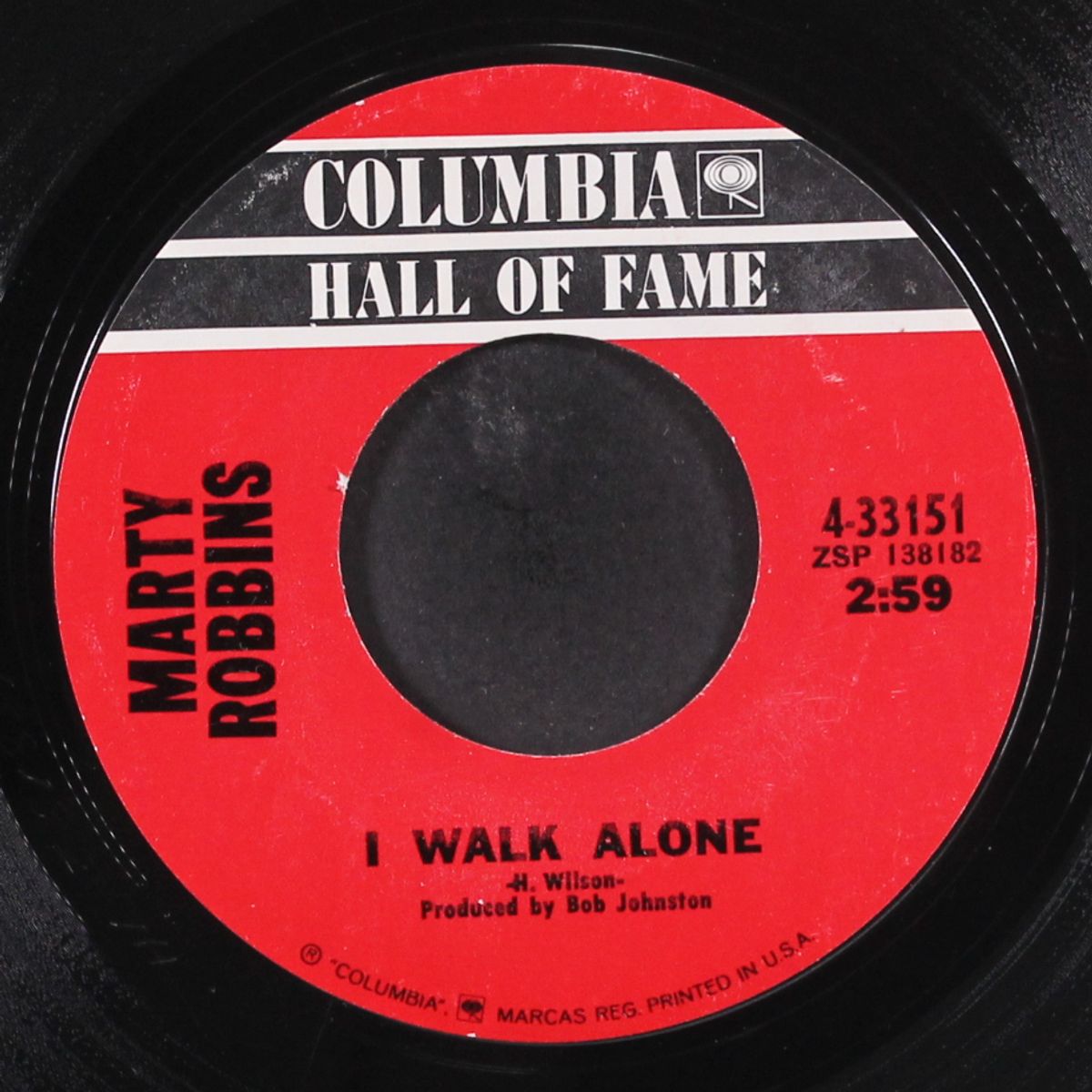 i walk alone / it's a sin by MARTY ROBBINS