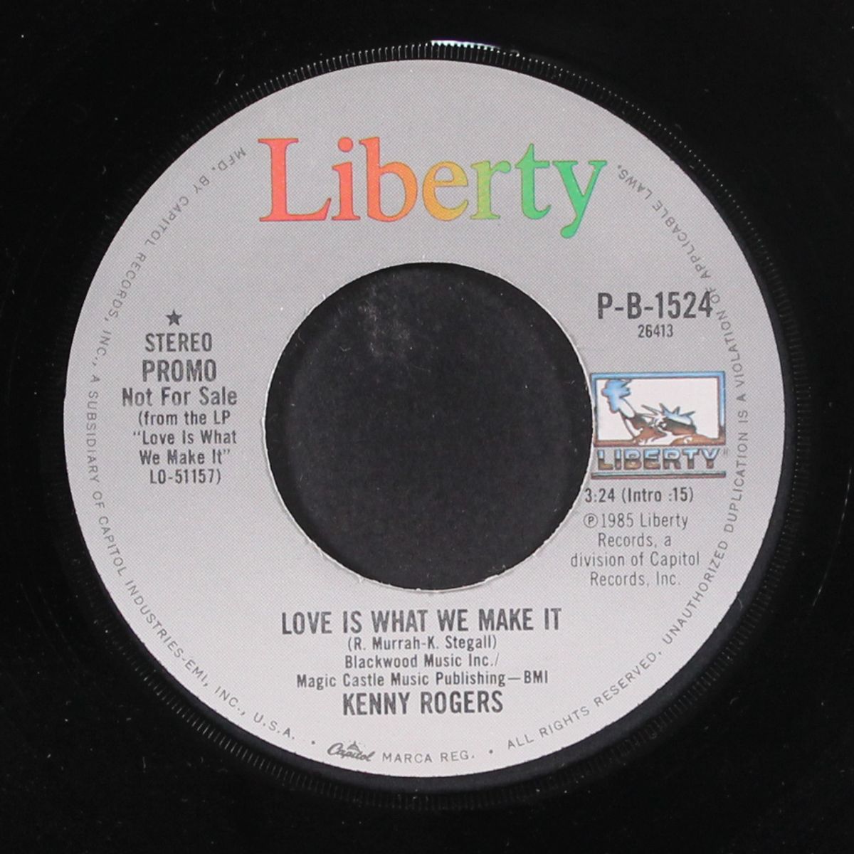 love is what we make it / same by KENNY ROGERS