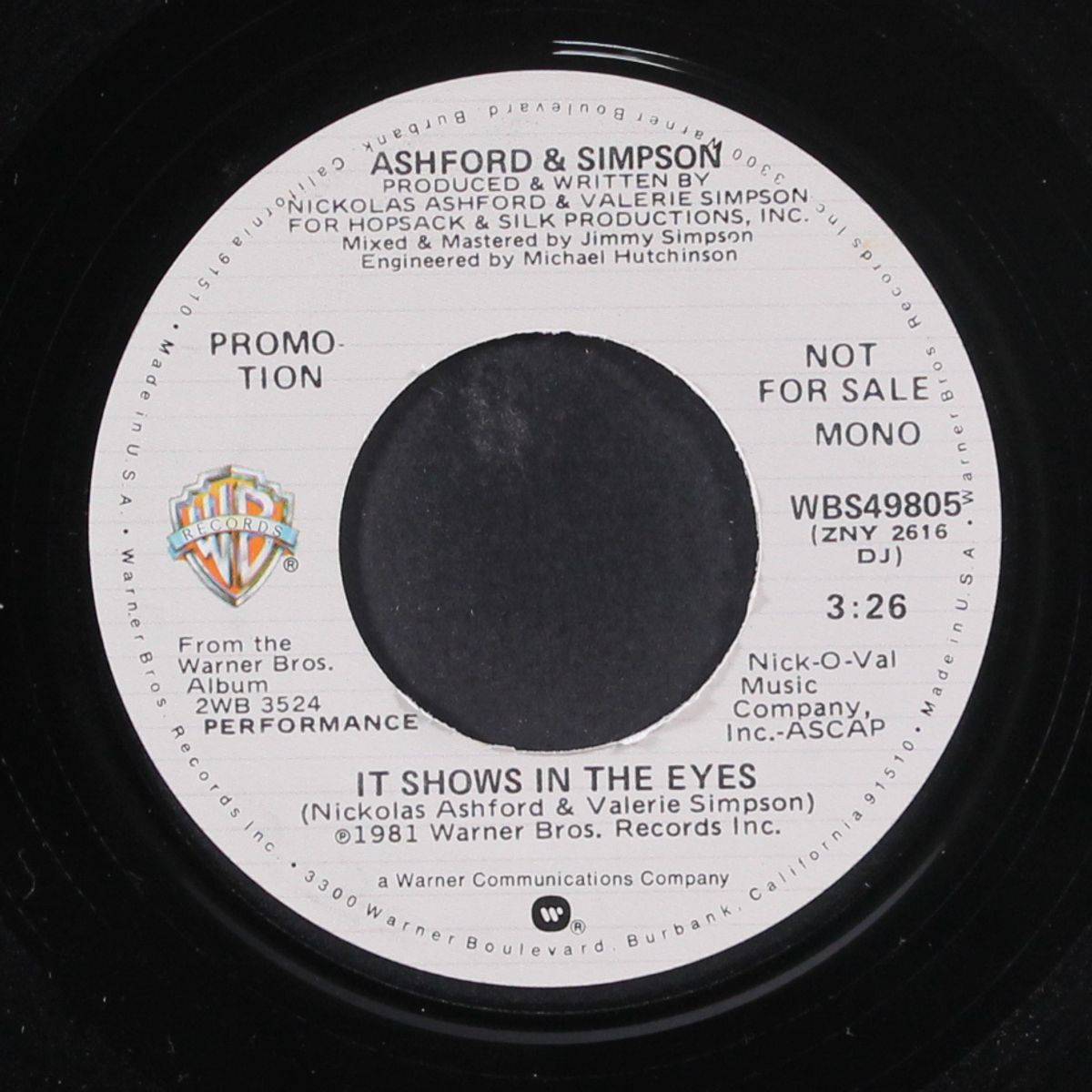 it shows in the eyes / mono by ASHFORD & SIMPSON