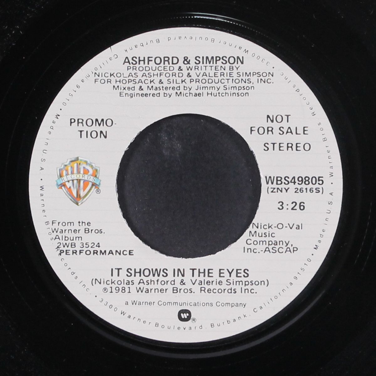 it shows in the eyes / mono by ASHFORD & SIMPSON