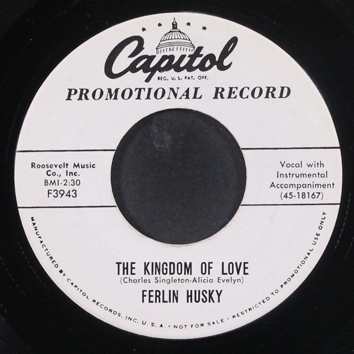 kingdom of love / terrific together by FERLIN HUSKY