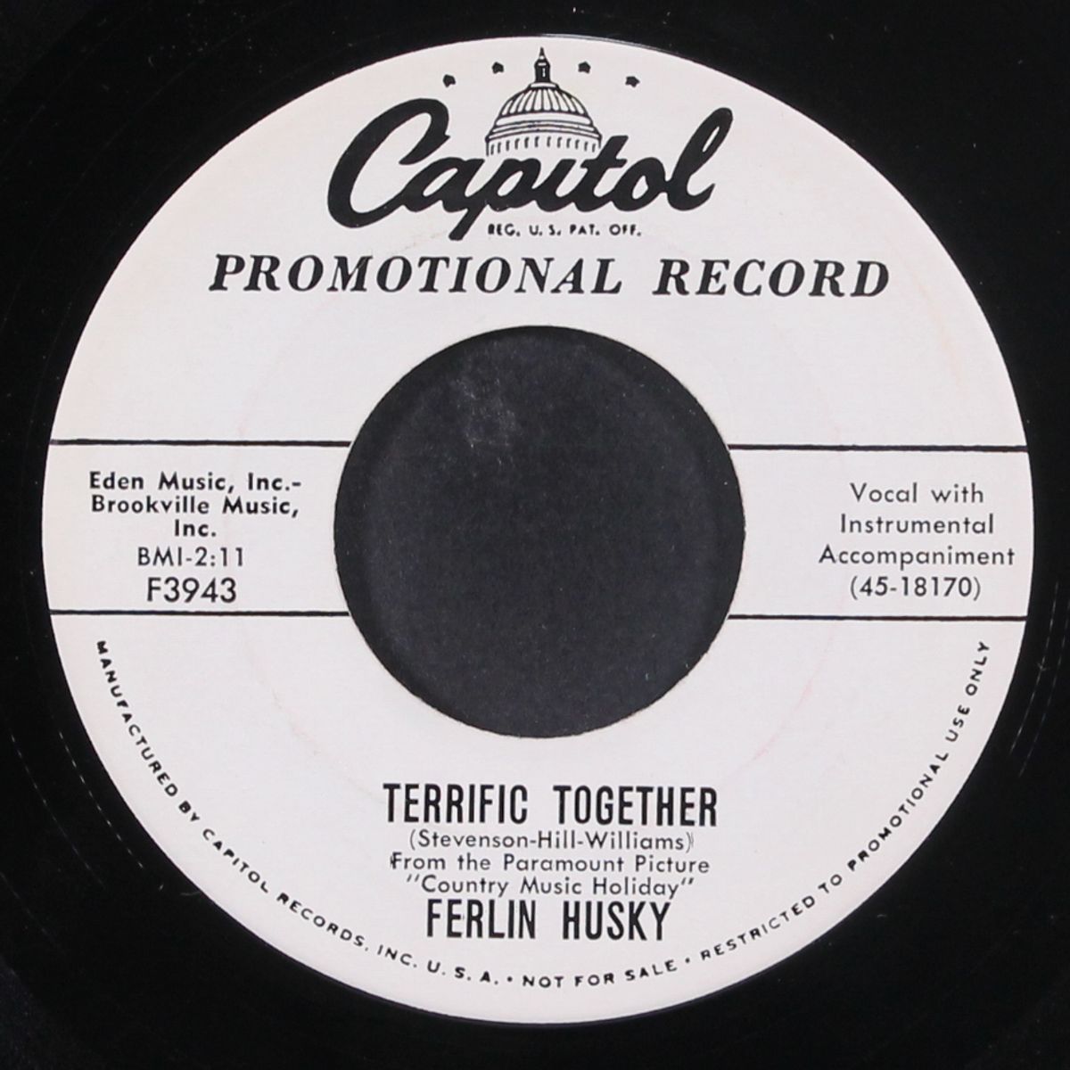kingdom of love / terrific together by FERLIN HUSKY