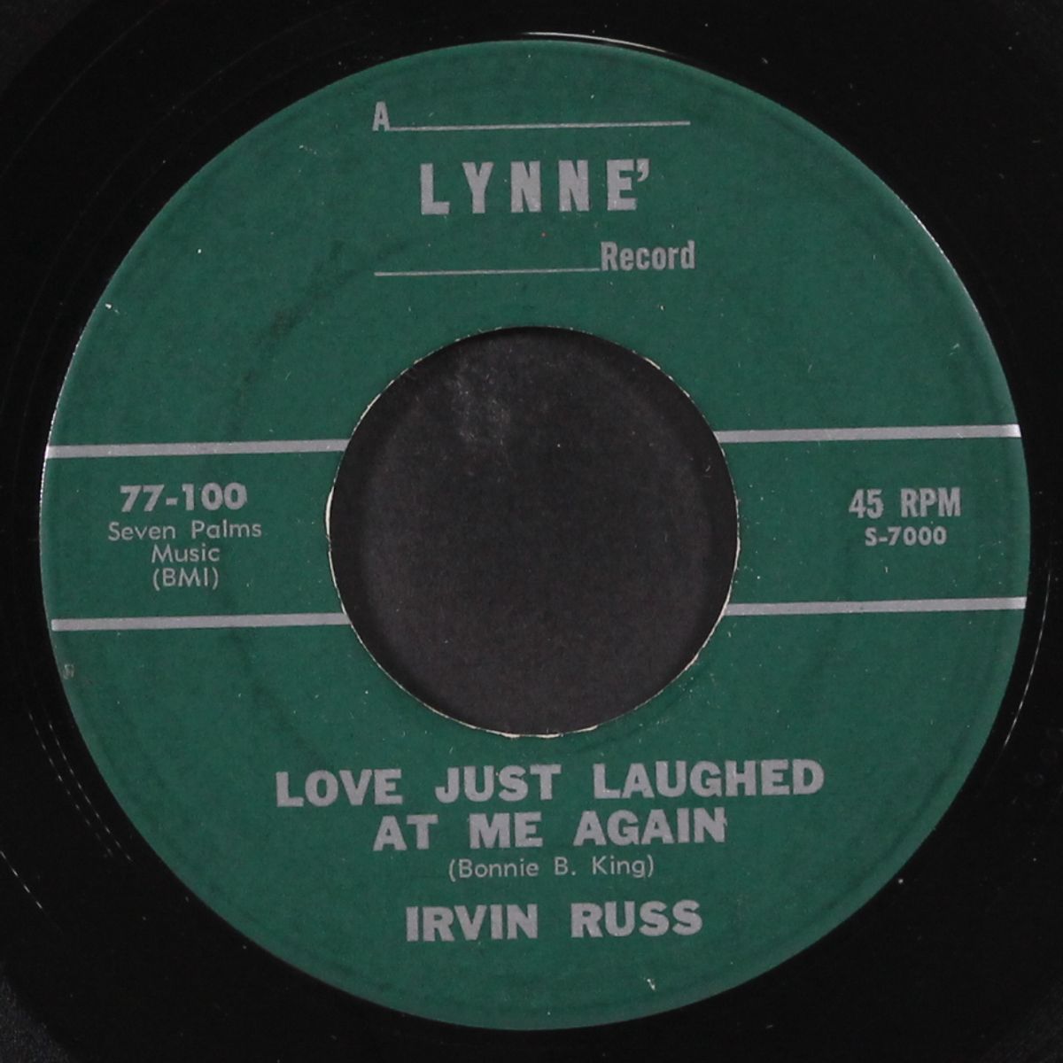silly old man / love just laughed at me again by IRVIN RUSS