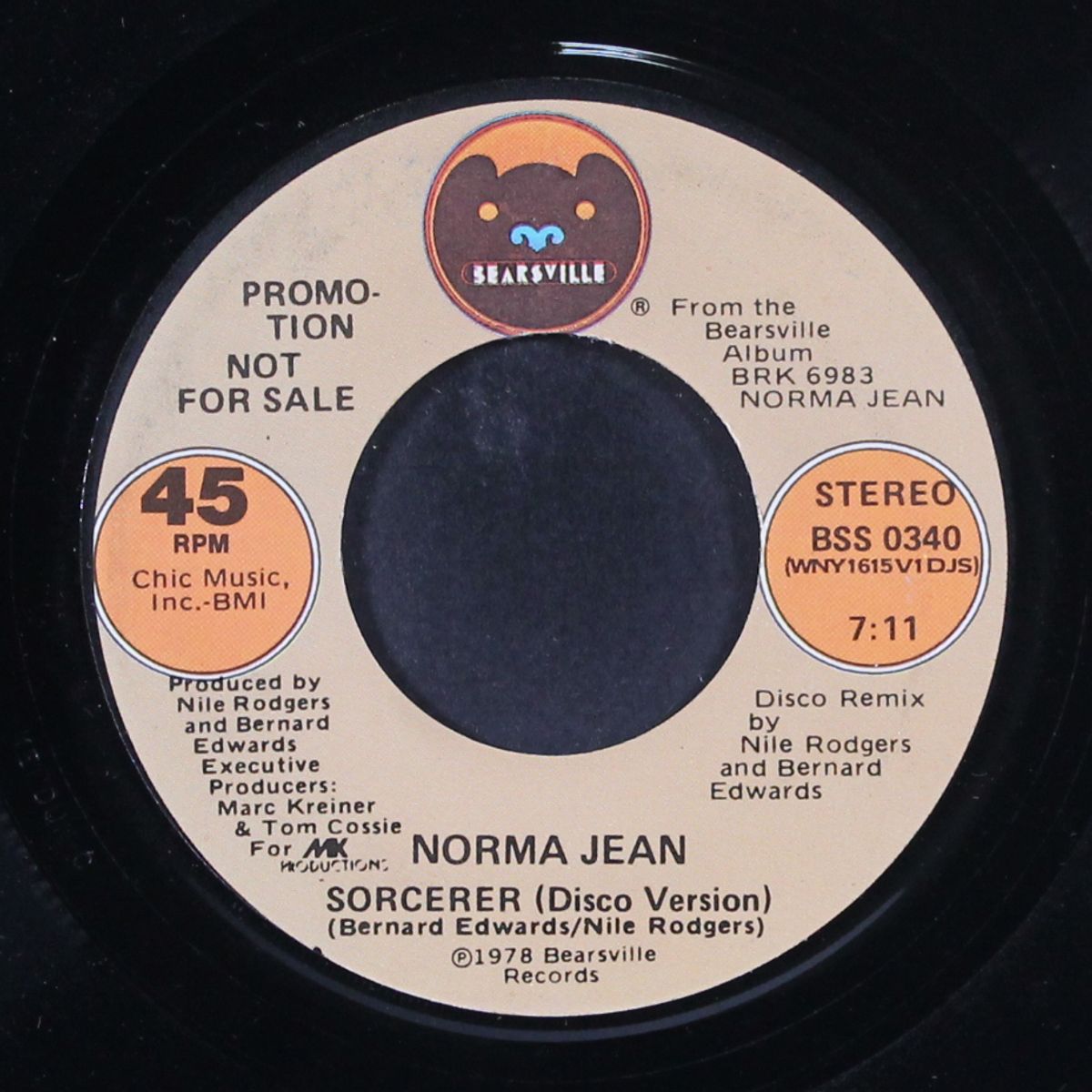 sorcerer (edit) / sorcerer (disco version) by NORMA JEAN