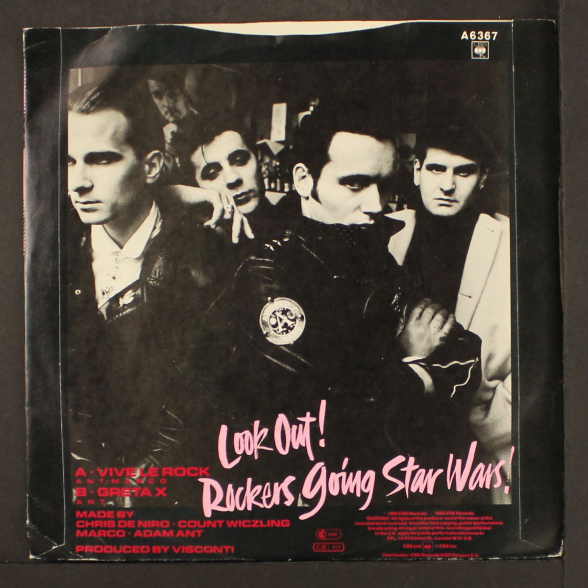 vive le rock / greta x by ADAM ANT