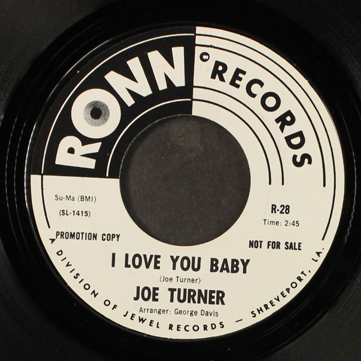 i love you baby / i've been up on the mountain by JOE TURNER