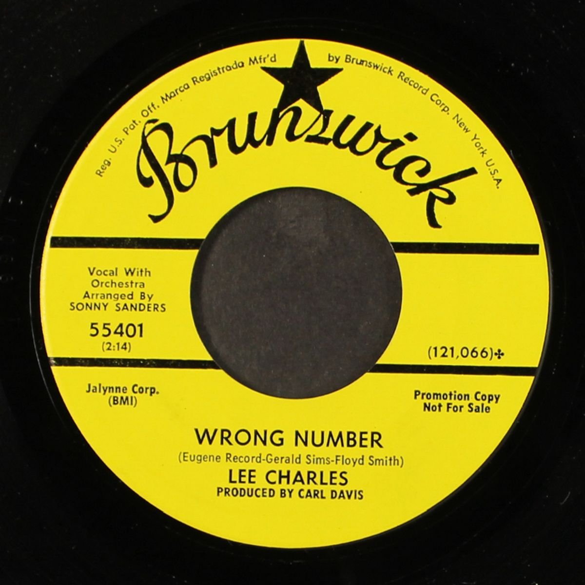 i'll never ever love again / wrong number by LEE CHARLES