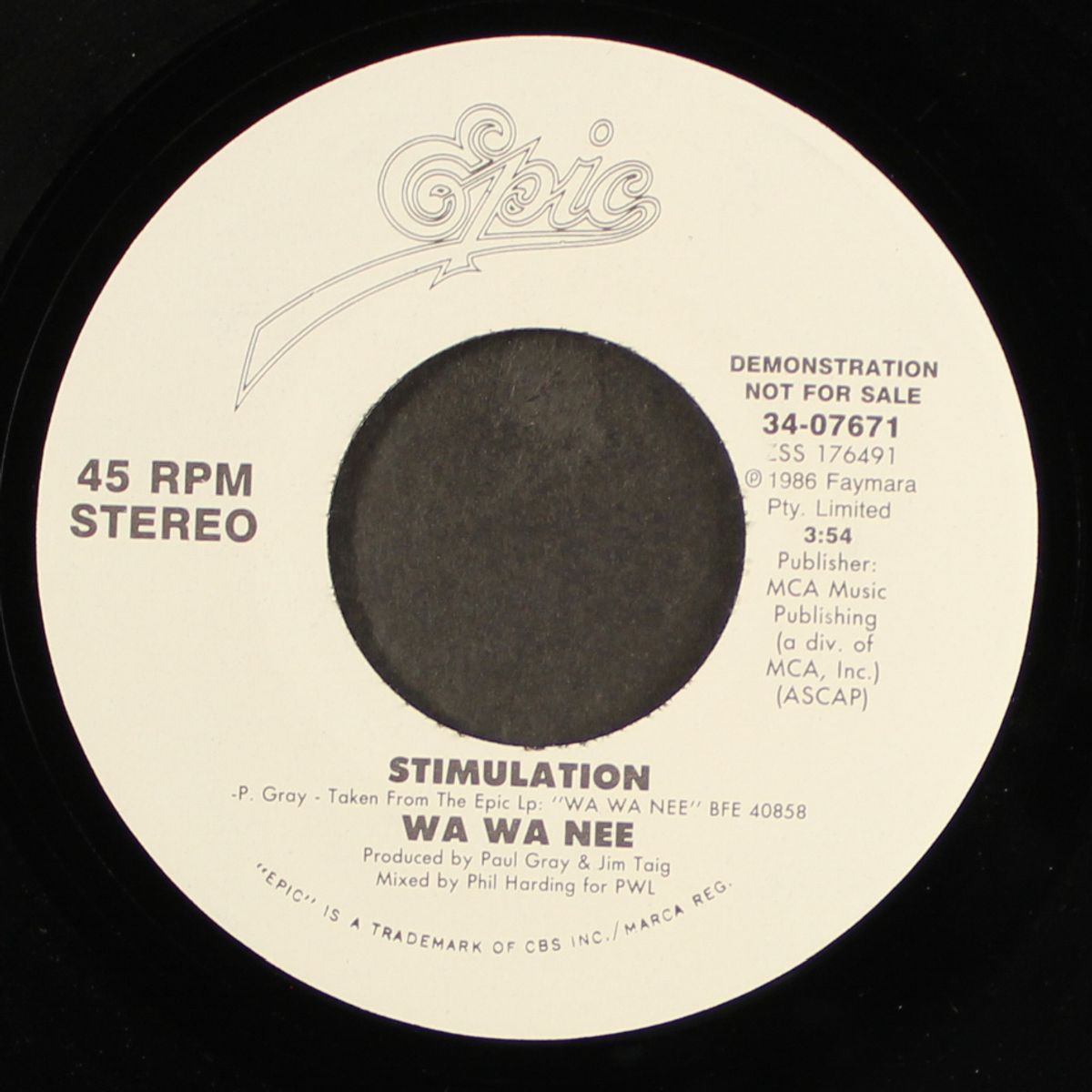stimulation by WA WA NEE
