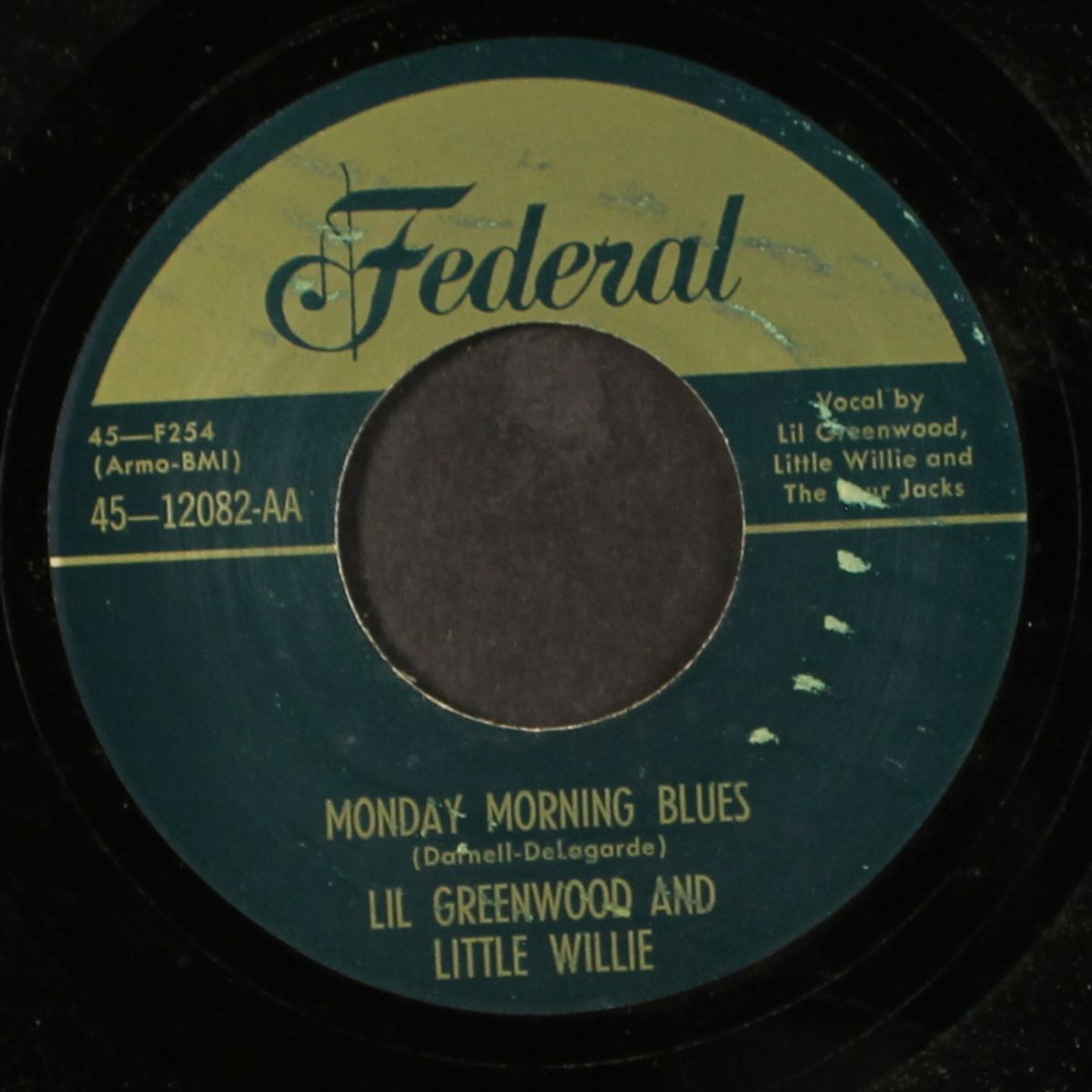 monday morning blues / my last hour by LIL GREENWOOD & LITTLE WILLIE