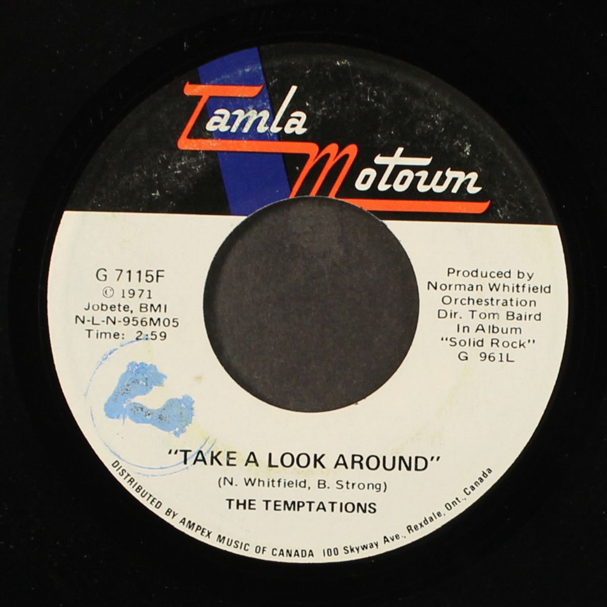 take a look around / smooth sailing by TEMPTATIONS