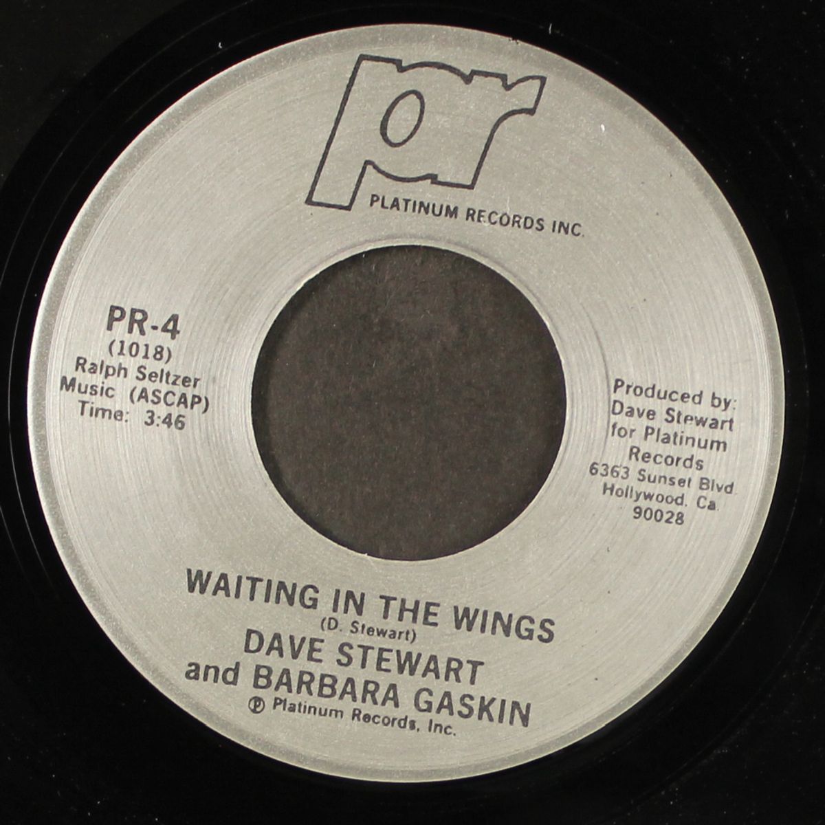 it's my party / waiting in the wings by DAVE STEWART & BARBARA GASKIN