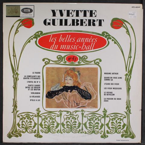 YVETTE GUILBERT