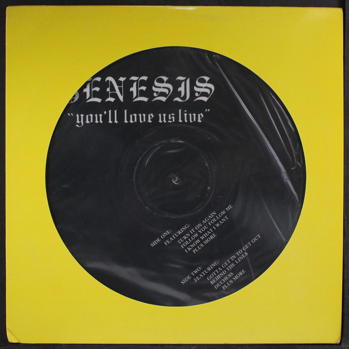 you'll love us live by GENESIS