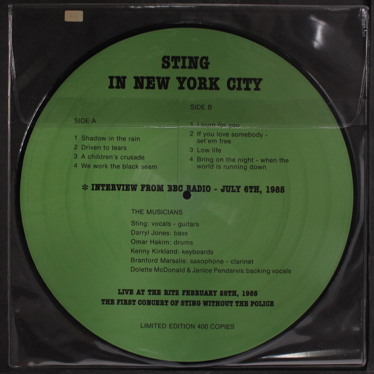 in new york city by STING