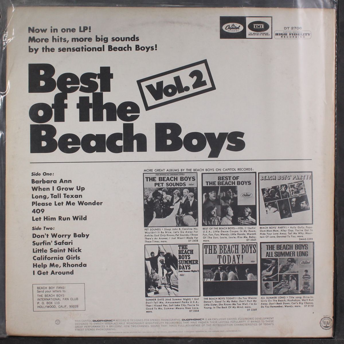 best of, vol. 2 by BEACH BOYS