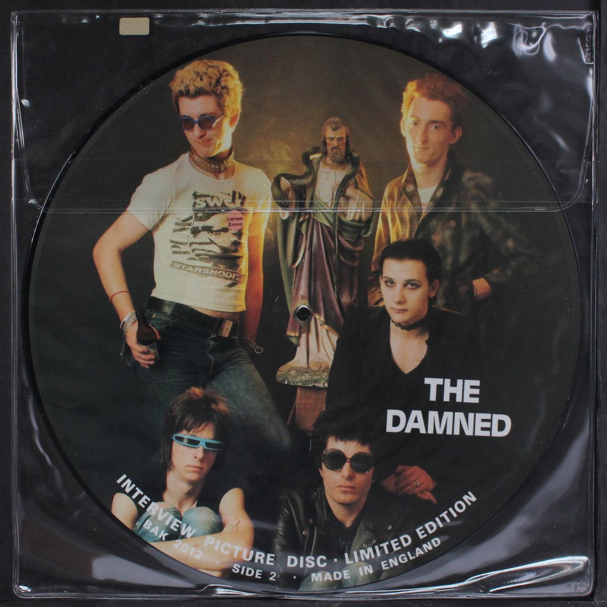 interview picture disc by DAMNED
