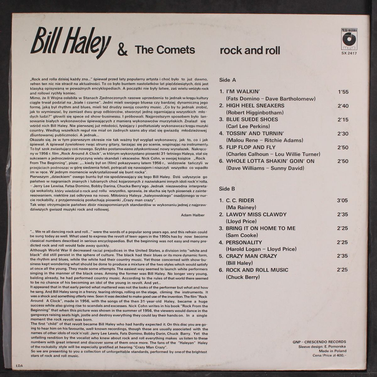 rock and roll by BILL HALEY