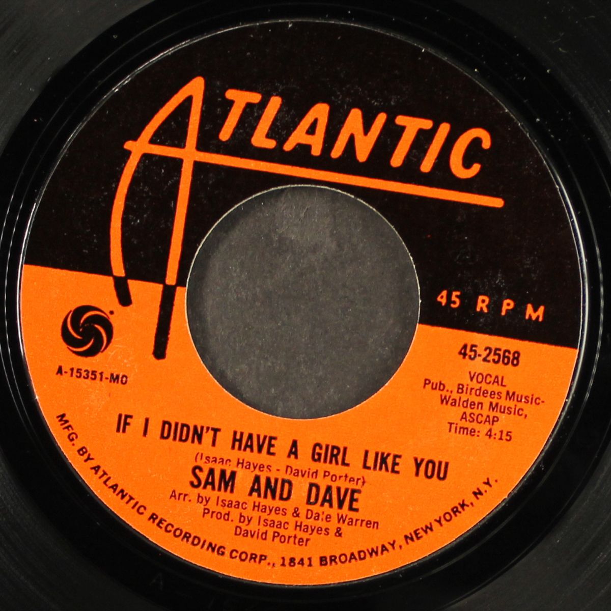 everybody got to believe in somebody / if i didn't have a girl like you by SAM & DAVE