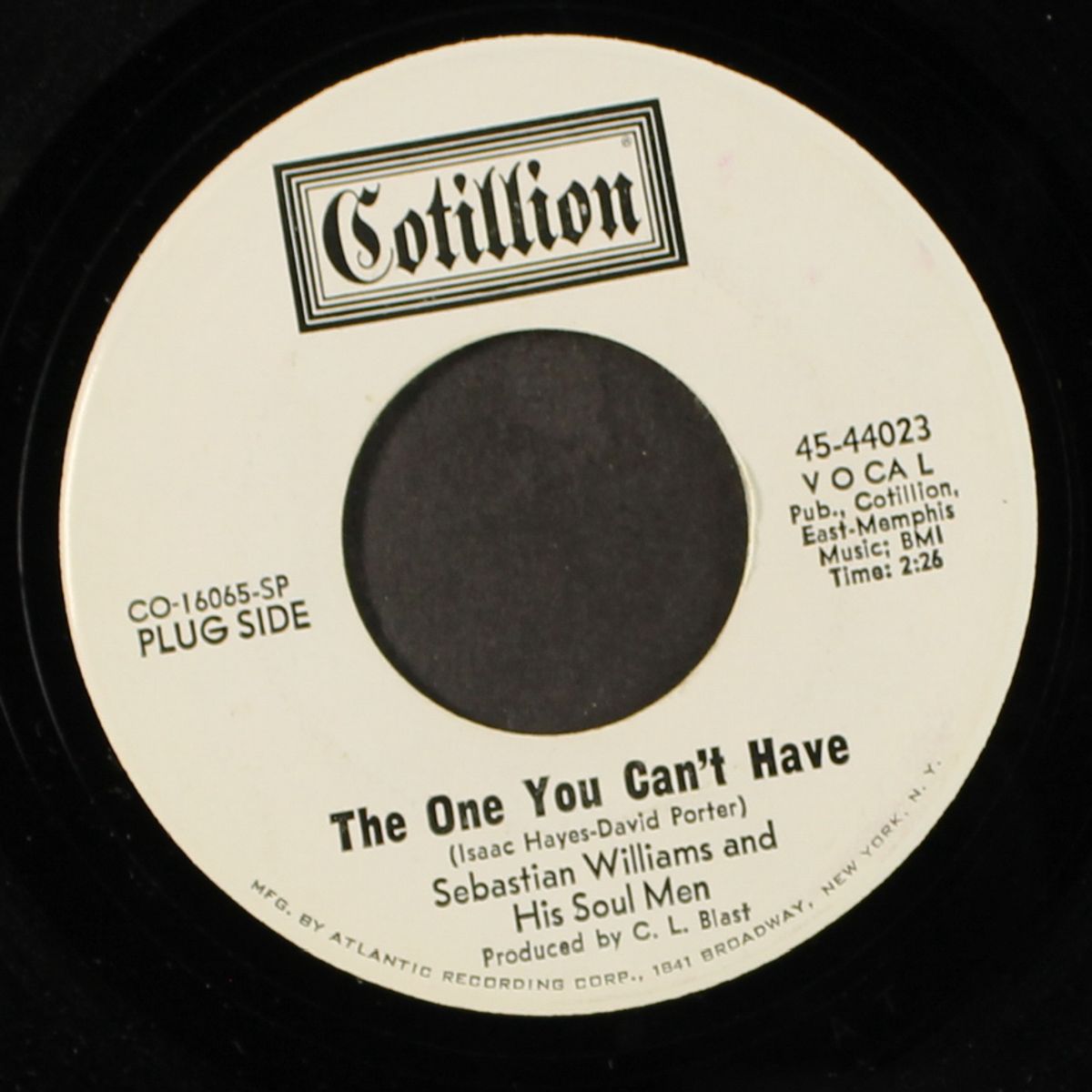 the one you can't have / shucks by SEBASTIAN WILLIAMS