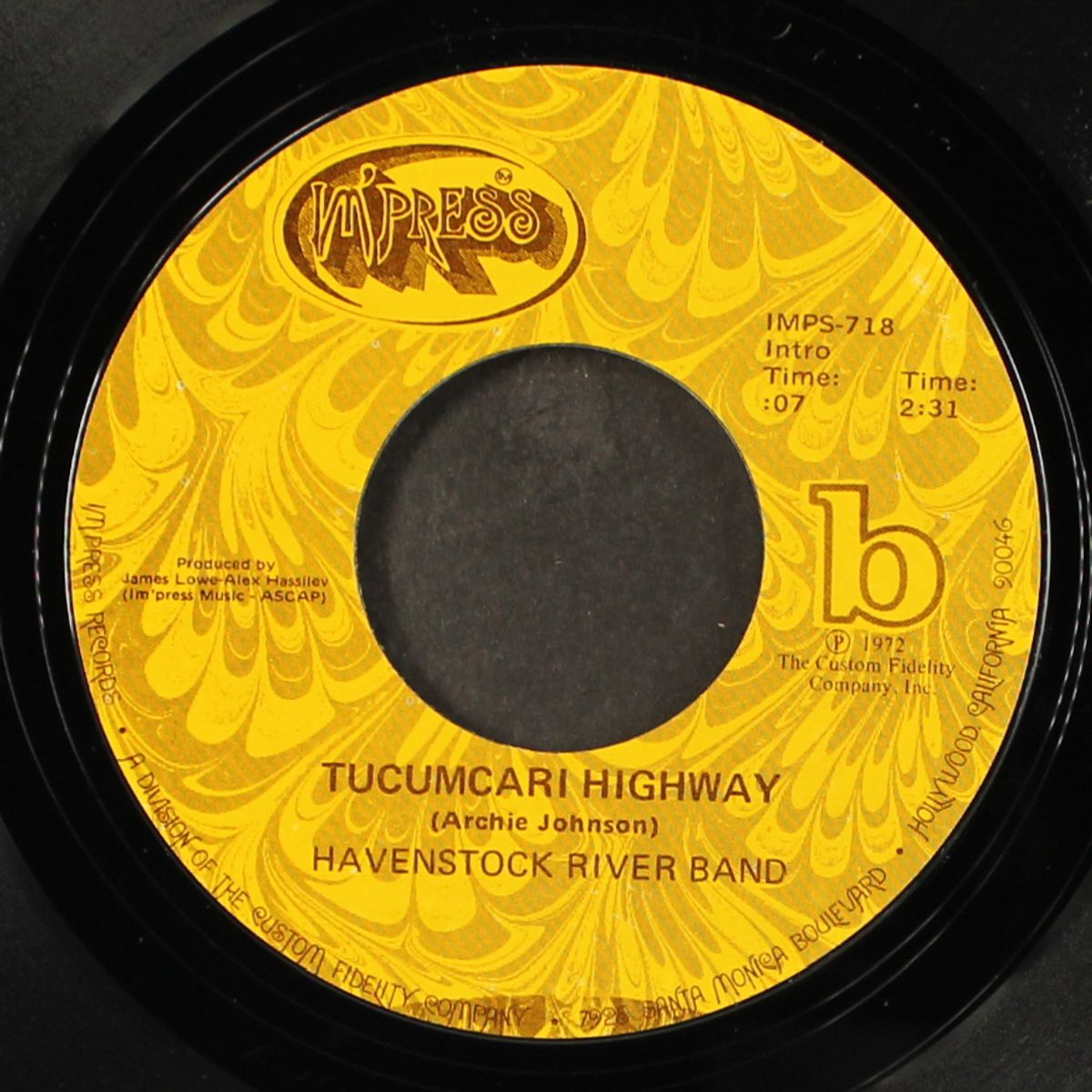 tucumcari highway / feet creek by HAVENSTOCK RIVER BAND
