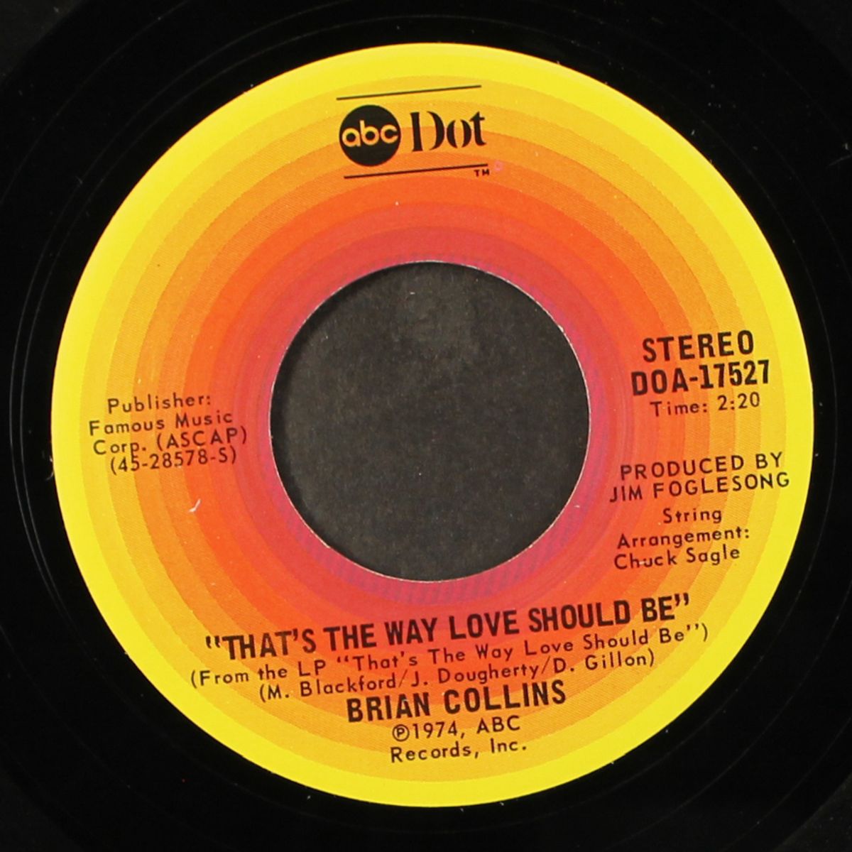 that's the way love should be by BRIAN COLLINS