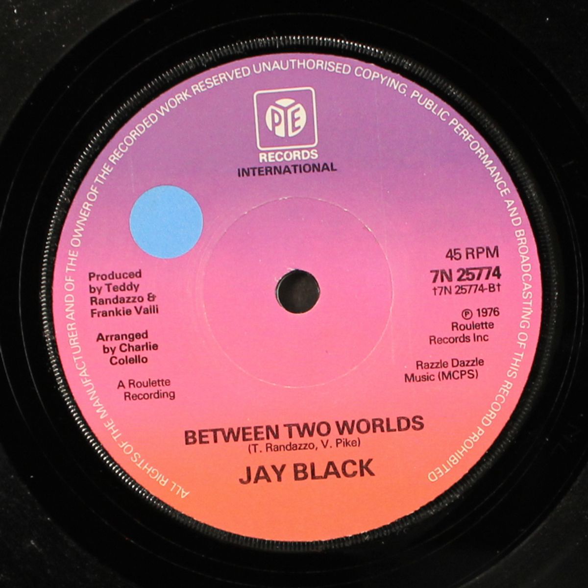 one night affair / between two worlds by JAY BLACK