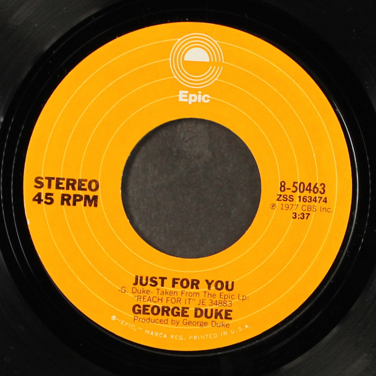 reach for it / just for you by GEORGE DUKE