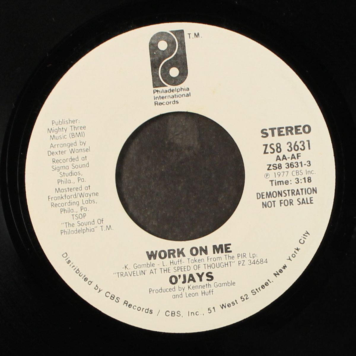 work on me / mono by O'JAYS