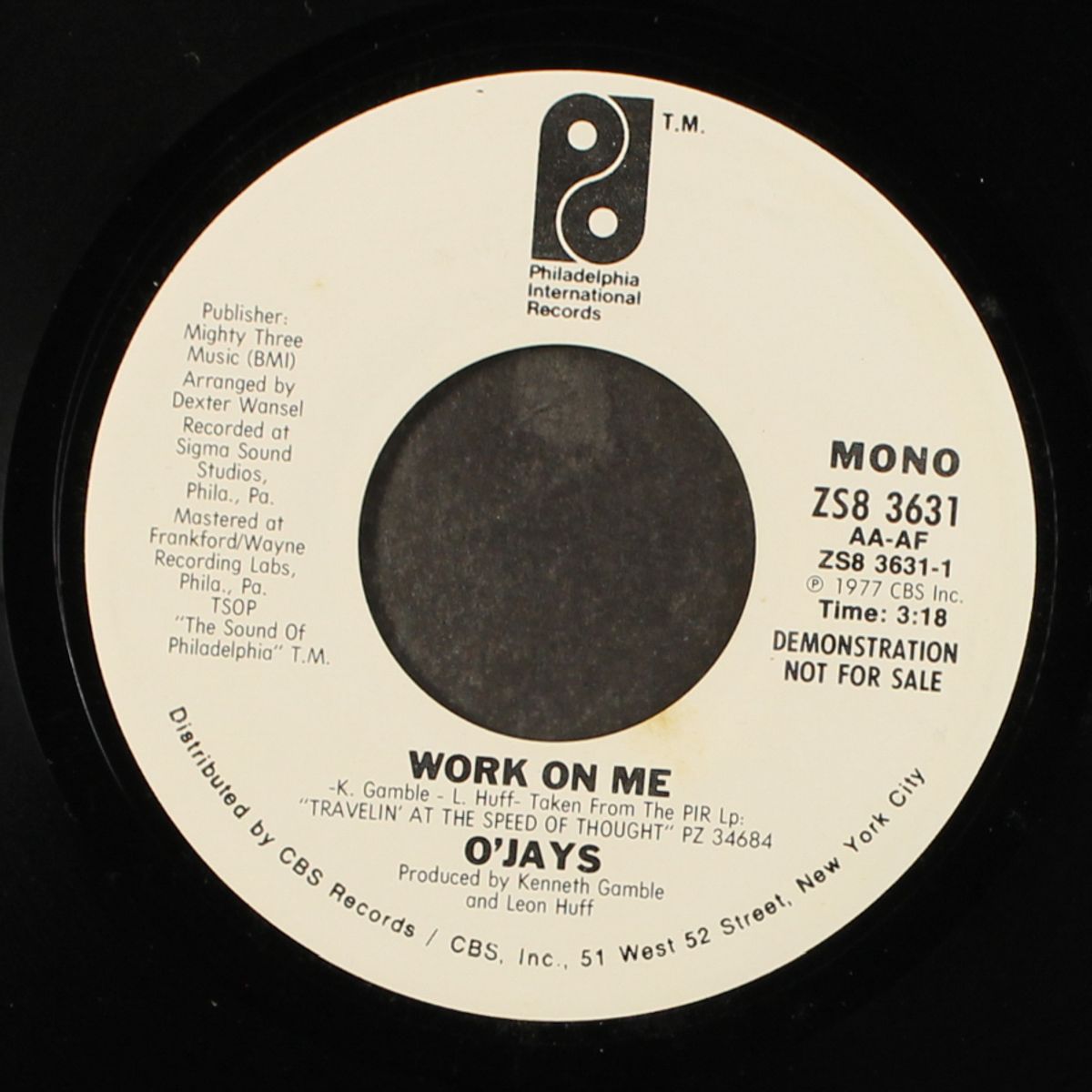 work on me / mono by O'JAYS