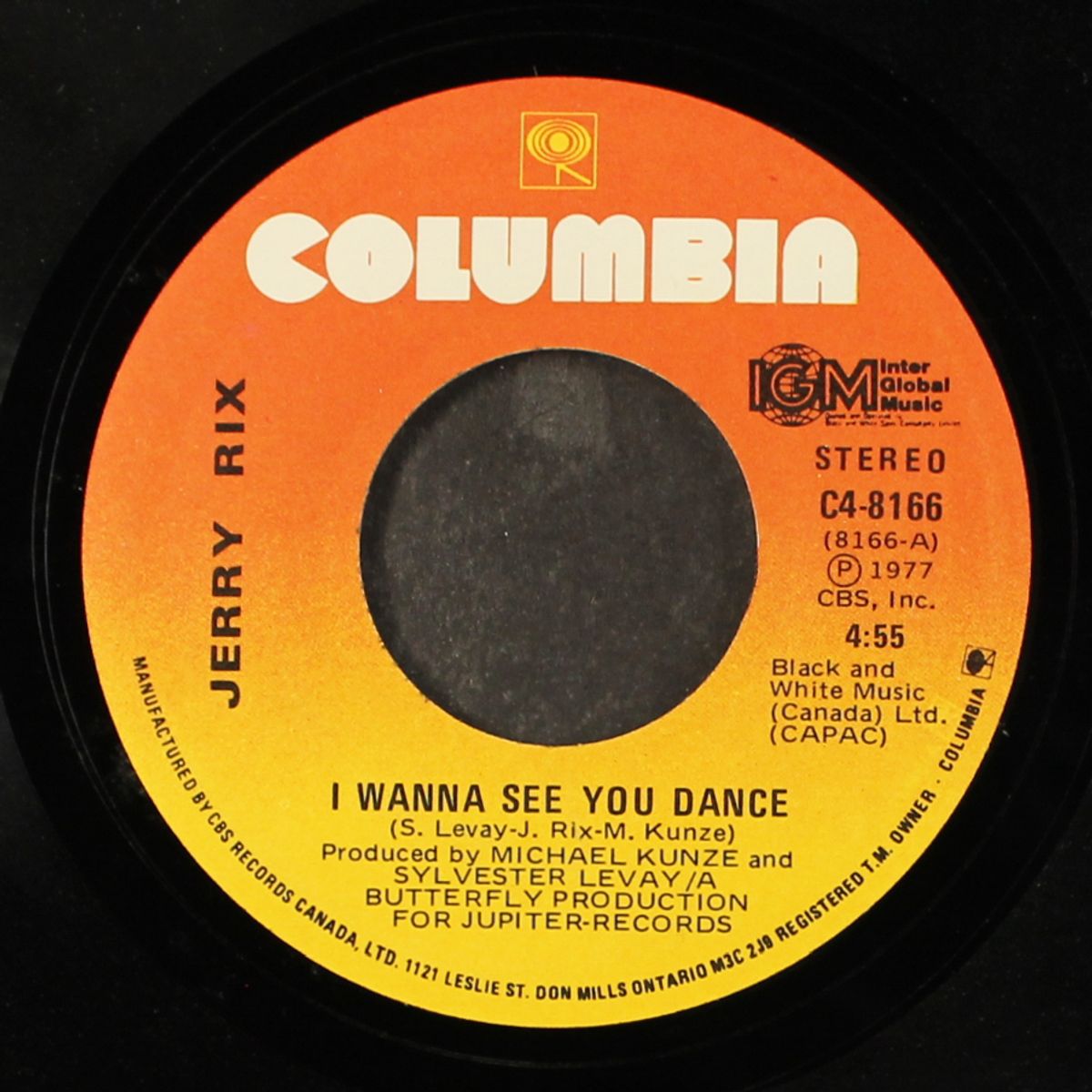 i wanna see you dance / friday's song (you're gonna dig it) by JERRY RIX