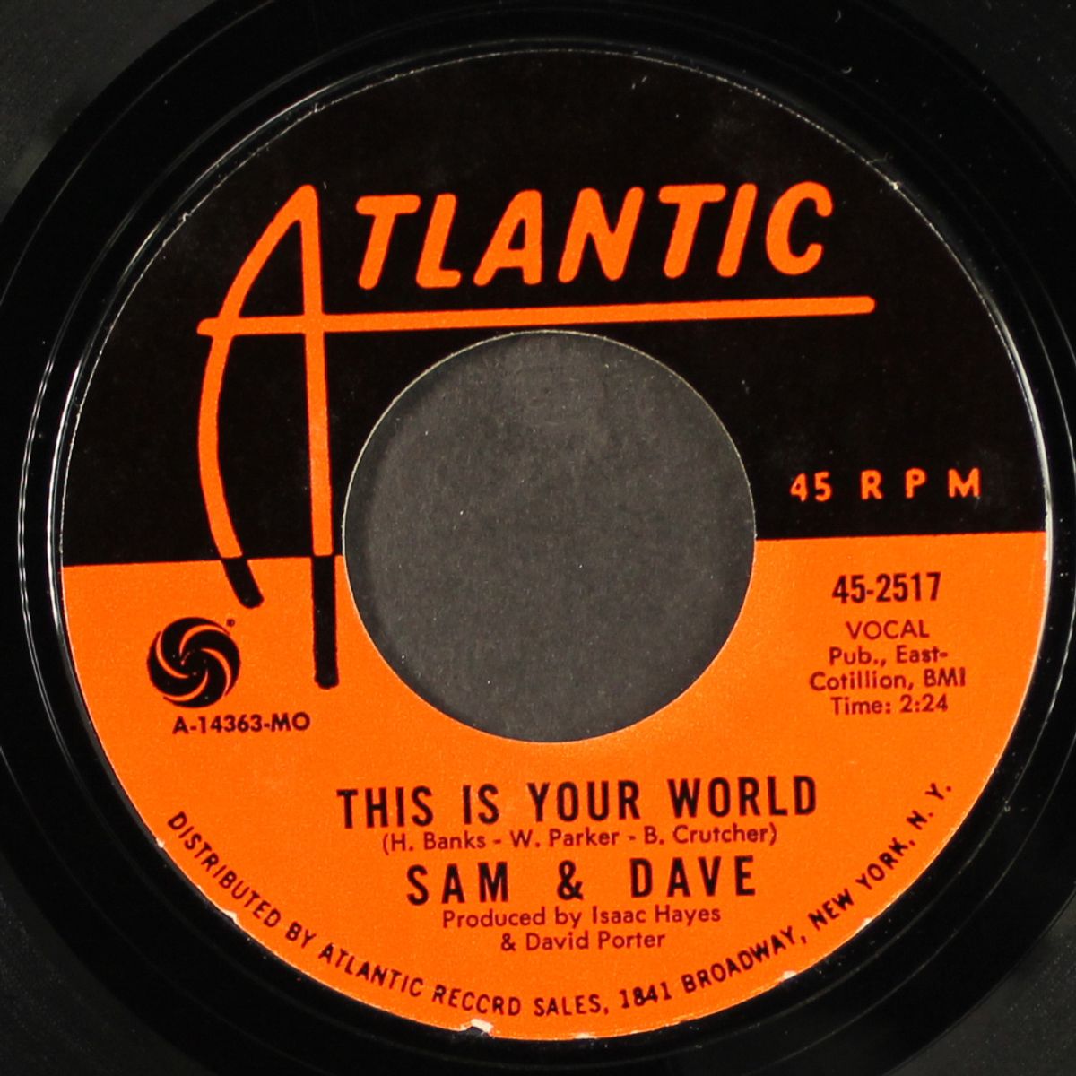 you don't know what you mean to me / this is your world by SAM & DAVE