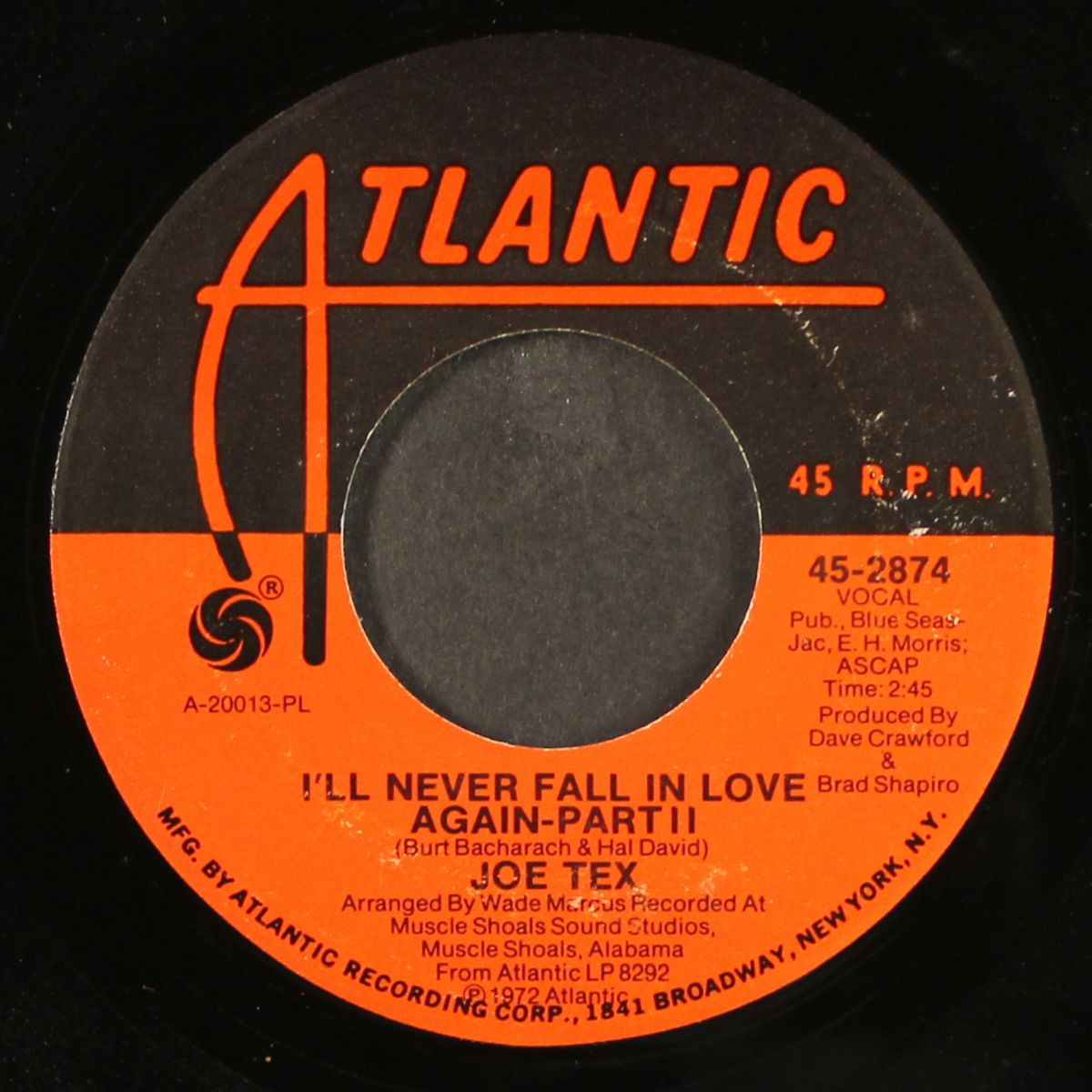 i'll never fall in love again / part 2 by JOE TEX