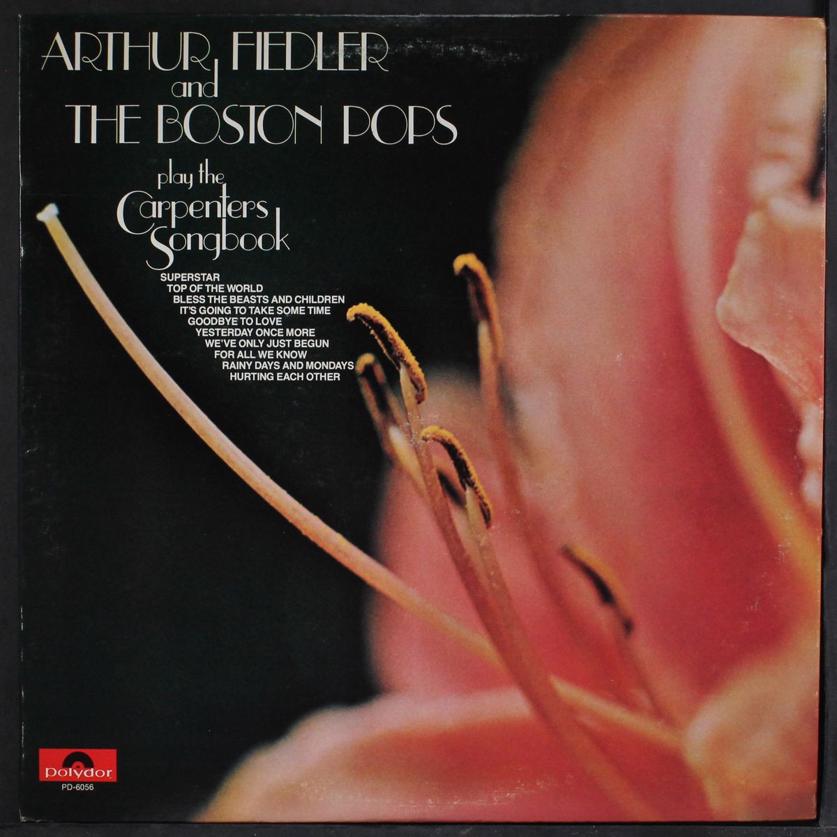 carpenters' songbook by ARTHUR FIEDLER & BOSTON POPS