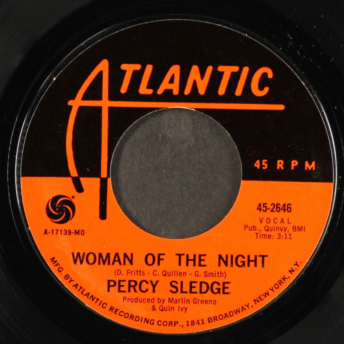 kind woman / woman of the night by PERCY SLEDGE
