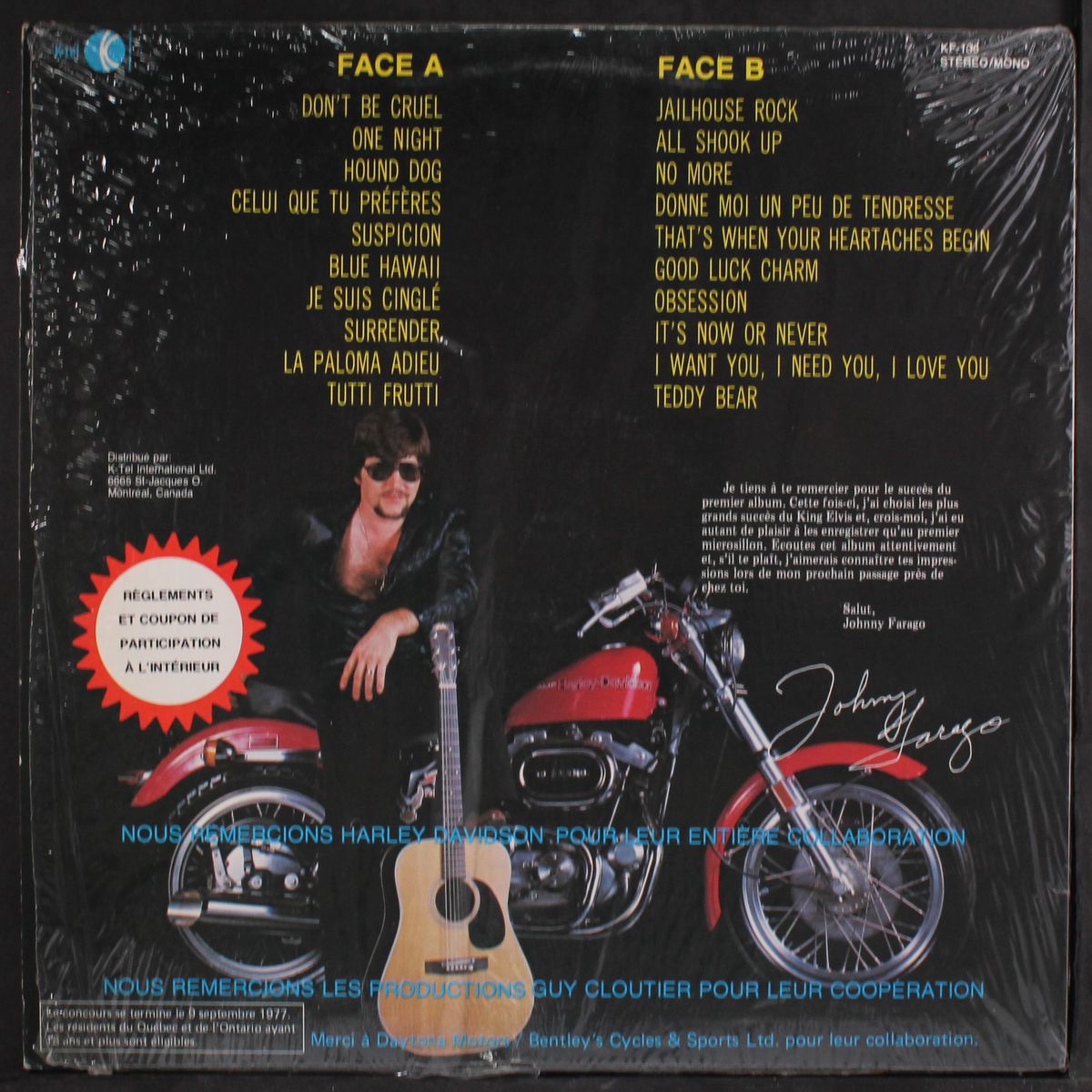 pour les amateurs d'elvis, vol. 2 by JOHNNY FARAGO