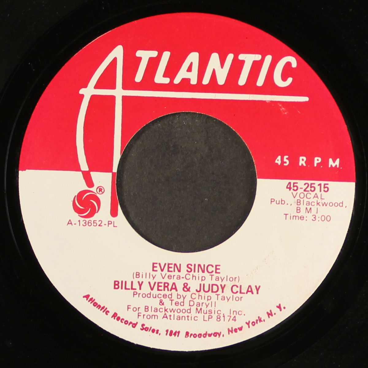 when do we go / ever since by BILLY VERA & JUDY CLAY