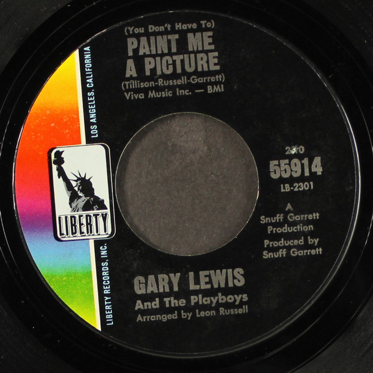 paint me a picture / looking for the stars by GARY LEWIS & PLAYBOYS