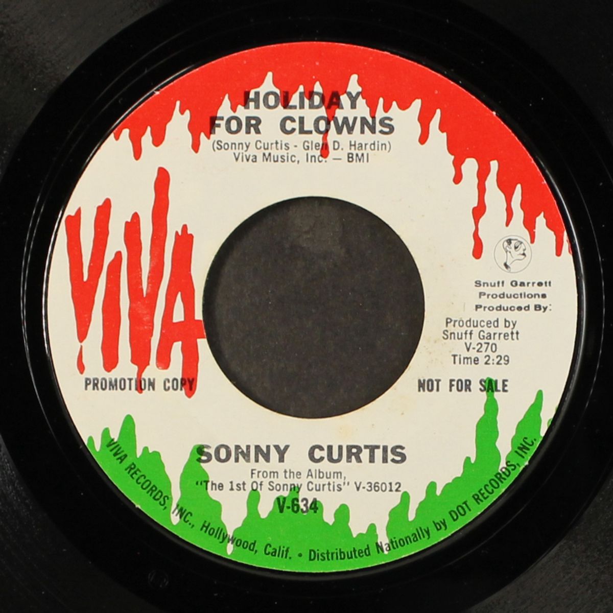 holiday for clowns by SONNY CURTIS