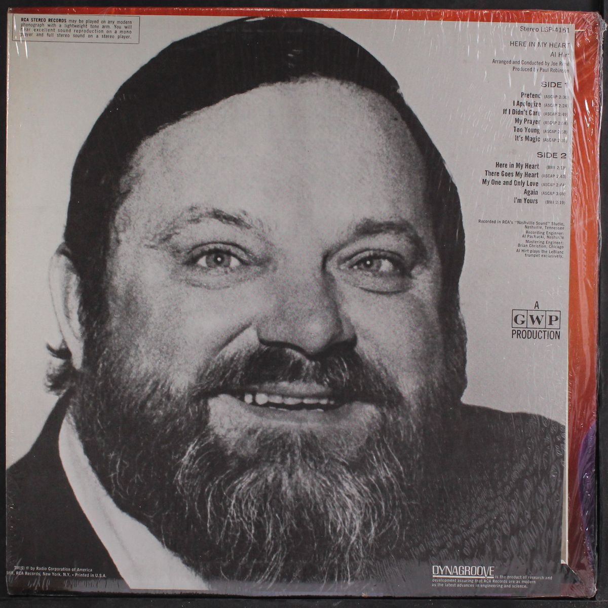 here in my heart by AL HIRT