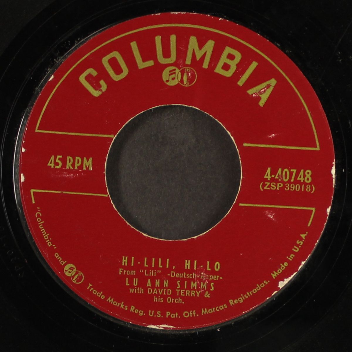 hi-lili, hi-lo by LU ANN SIMMS