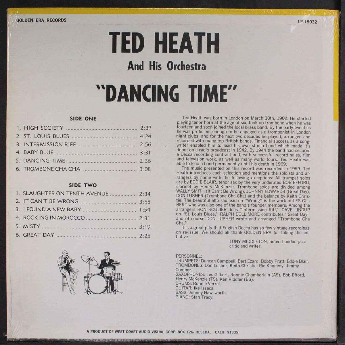 dancing time by TED HEATH