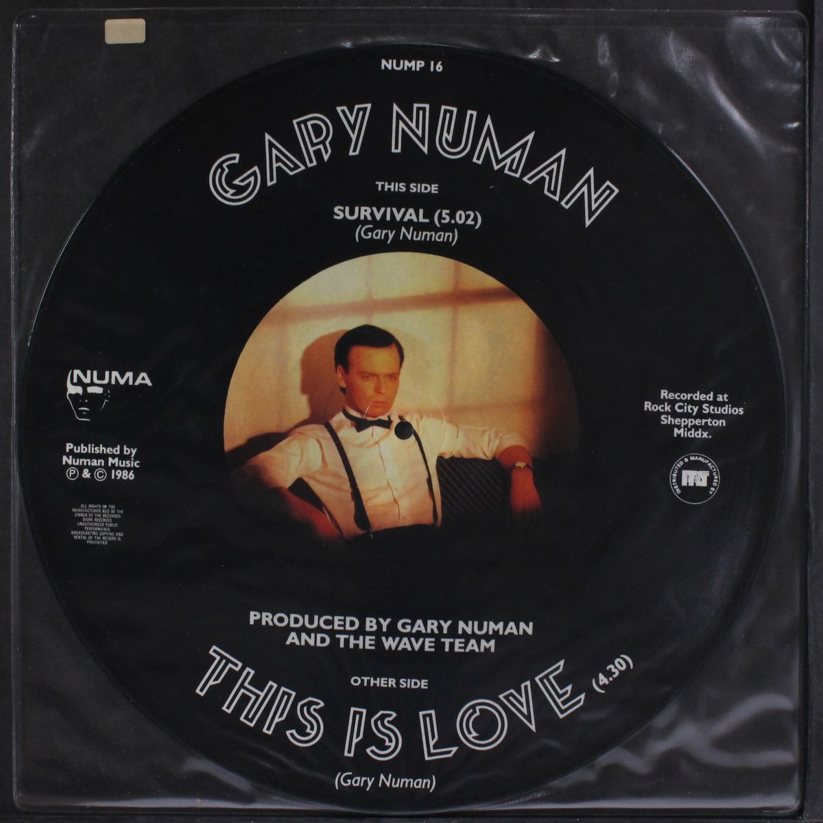 this is love / survival by GARY NUMAN