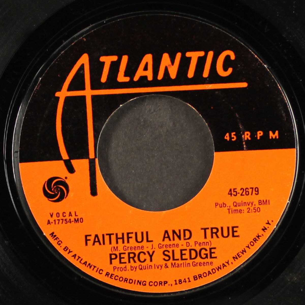 true love travels on a gravel road / faithful and true by PERCY SLEDGE