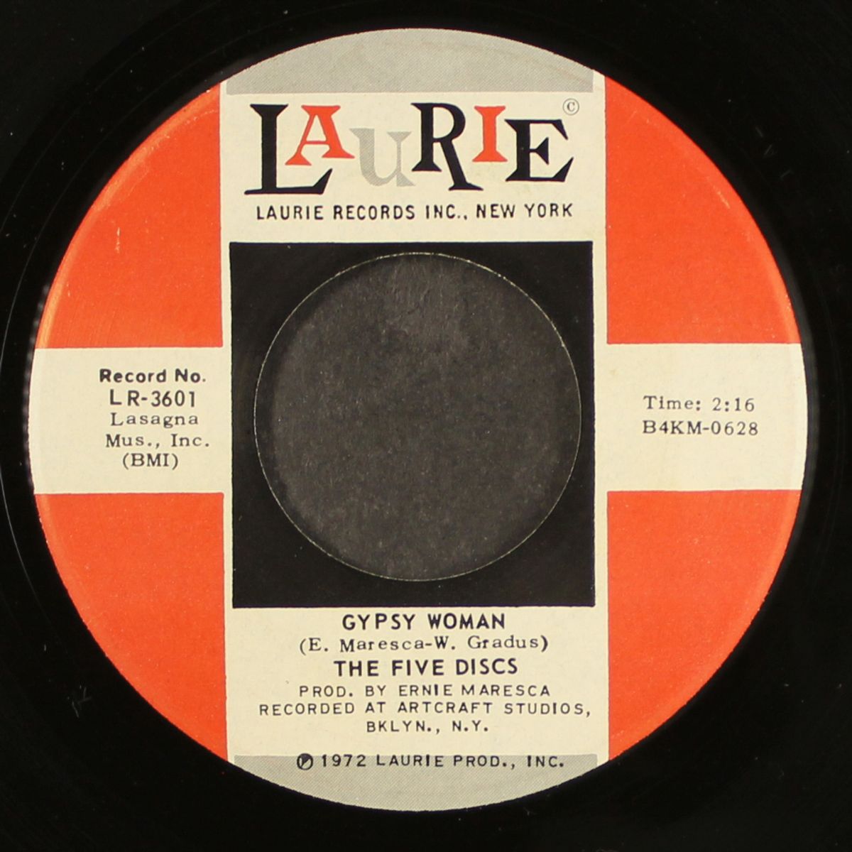 rock & roll revival / gypsy woman by FIVE DISCS