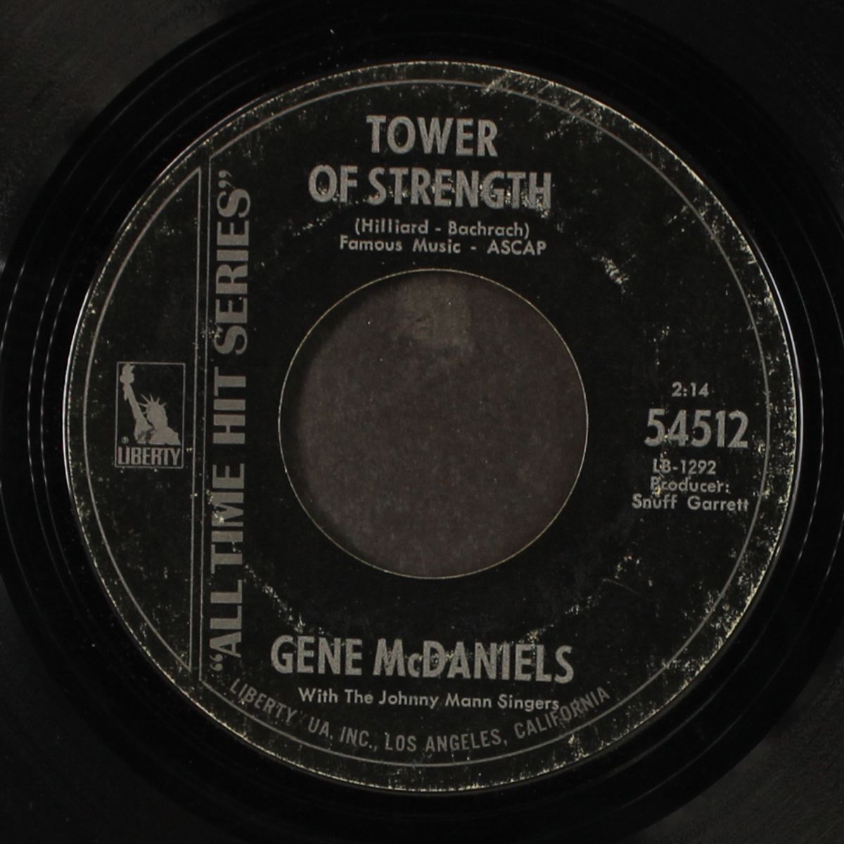 a hundred pounds of clay / tower of strength by GENE MCDANIELS