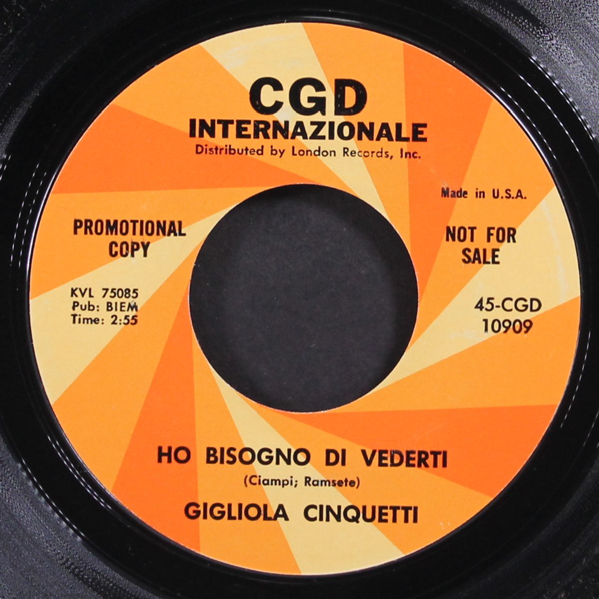 ho bisogno di verderti by GIGLIOLA CINQUETTI