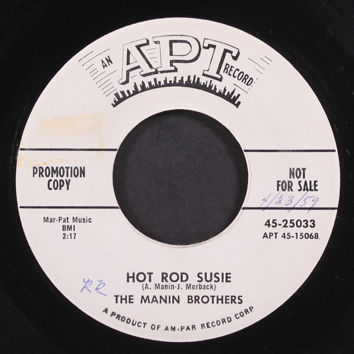 hot rod susie / uhm de ahde by MANIN BROTHERS