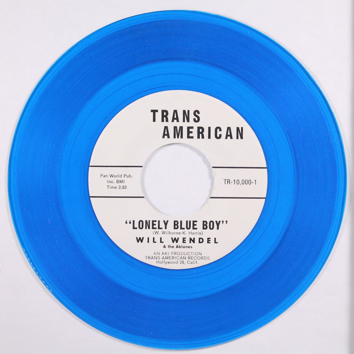 lover / lonely blue boy by WILL WENDEL & AKTONES